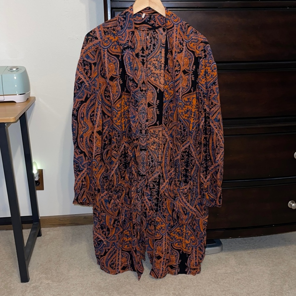 Free People Kimono Robe Beach CoverUp